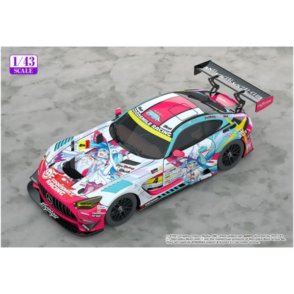Good Smile 1/43 Racing 初音未來 AMG 2024 開幕戰Ver. Good Smile 1/43 Racing 初音未來 AMG 2024 開幕戰Ver.