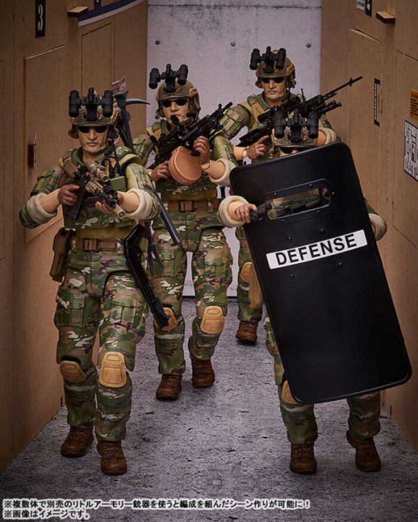 TOMYTEC figma SP-170 迷你武裝 Little Armory 特種部隊員 TOMYTEC figma SP-170 迷你武裝 Little Armory 特種部隊員
