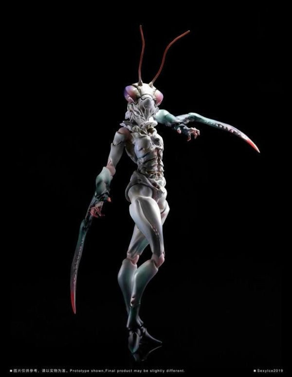 [不挑盒況] 冰感工作室 1/12 蟲系列 實驗體 B0127 螳螂 Mantis 可動完成品 [不挑盒況] 冰感工作室 1/12 蟲系列 實驗體 B0127 螳螂 Mantis 可動完成品