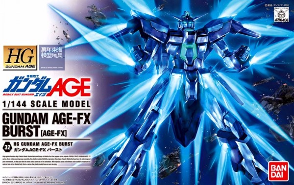BANDAI HG AGE 1/144 #32 AGE-FX 轟擊鋼彈 BANDAI,HG,AGE,1/144,32,AGE-FX,轟擊鋼彈