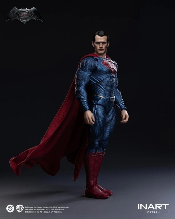 (預購) INART 1/12 蝙蝠俠大戰超人:正義黎明 超人Hg M0005 可動完成品 20261001 INART 1/12 蝙蝠俠大戰超人:正義黎明 超人Hg M0005 可動完成品