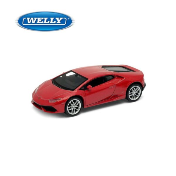 (預購) WELLY 4.75吋 藍寶堅尼LAMBORGHINI HURACAN COUPE雙門跑車模 43694CW(金屬紅) 20260915 WELLY 4.75吋 藍寶堅尼LAMBORGHINI HURACAN COUPE雙門跑車模 43694CW(金屬紅)