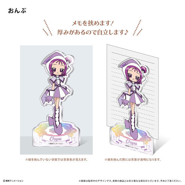 TAPIOKA 小魔女DOREMI 瀨川音符 壓克力便條立牌 TAPIOKA 小魔女DOREMI 瀨川音符 壓克力便條立牌