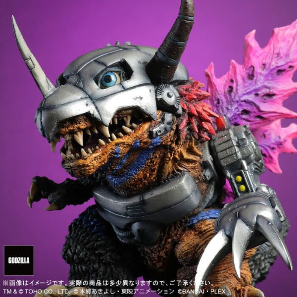 聯動企劃限定 [PB商店] BANDAI X-PLUS DefoReal 哥吉拉 vs 數碼寶貝 機械暴龍獸 G侵蝕模式 PVC完成品 [PB商店] BANDAI X-PLUS DefoReal 哥吉拉vs數碼寶貝 機械暴龍獸 G侵蝕模式 PVC完成品