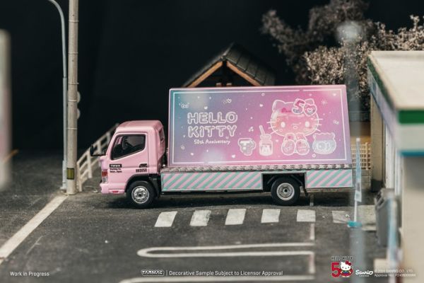TARMAC WORKS 1/64 三菱 Mitsubishi Fuso Canter Hello Kitty Billboard TARMAC WORKS 1/64 三菱 Mitsubishi Fuso Canter Hello Kitty Billboard