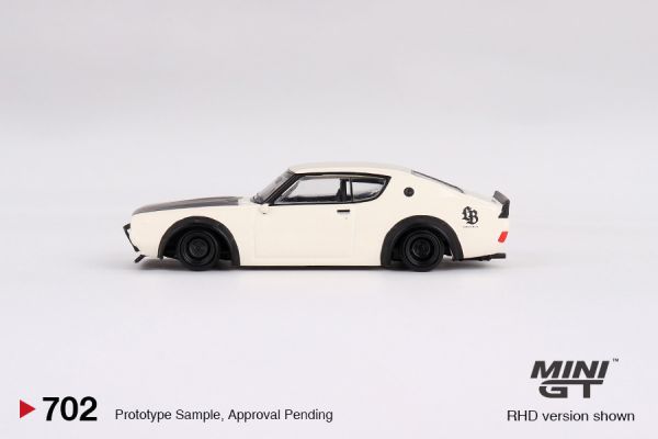 MINIGT 1/64 日產 Nissan Skyline Kenmeri Liberty Walk 白色 右駕 MINIGT 1/64 日產 Nissan Skyline Kenmeri Liberty Walk 白色 右駕
