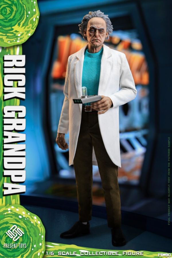 PRESENT TOYS 1/6 瑞克和莫蒂 Rick and Morty 瑞克爺爺 Rick 可動完成品 PRESENT TOYS 1/6 瑞克和莫蒂 Rick and Morty 瑞克爺爺 Rick 可動完成品