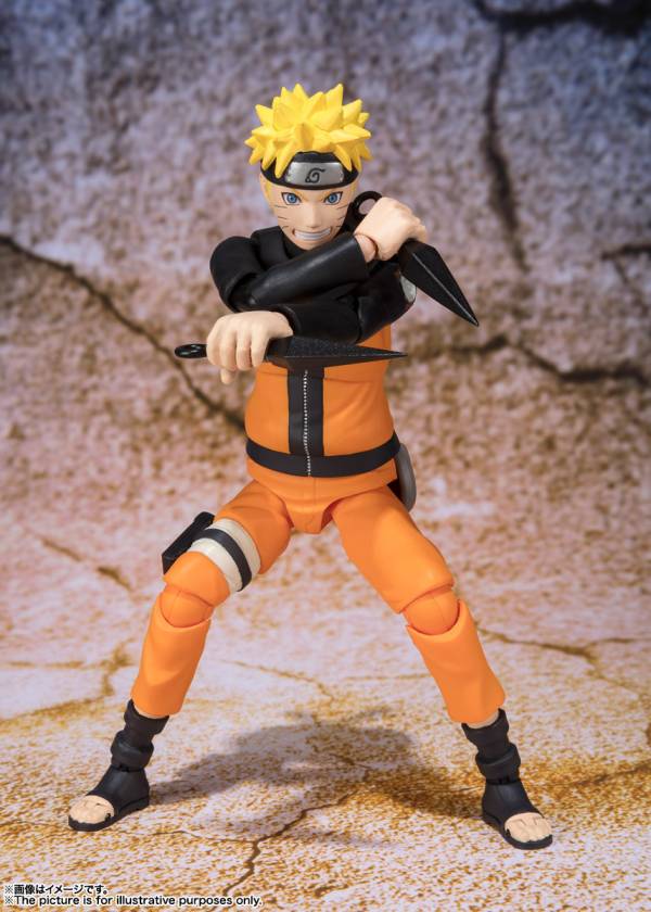 BANDAI S.H.Figuarts SHF BEST SELECTION 火影忍者 漩渦鳴人 (新包裝) 可動完成品 BANDAI,S.H.Figuarts,BEST SELECTION,火影忍者,漩渦鳴人