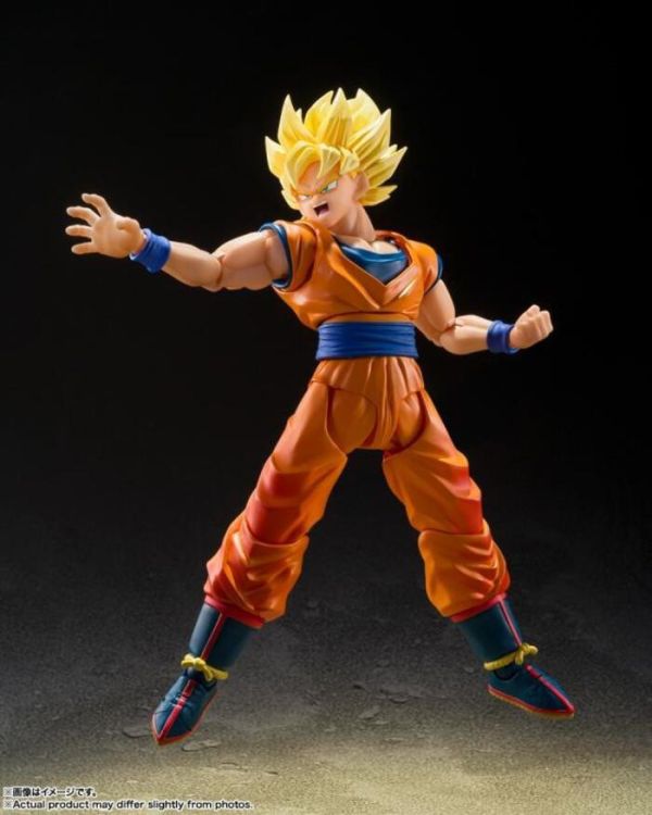 BANDAI S.H.Figuarts SHF 七龍珠Z 超級賽亞人 孫悟空 -決戰的開幕- 可動完成品 BANDAI S.H.Figuarts SHF 七龍珠Z 超級賽亞人 孫悟空 -決戰的開幕- 可動完成品