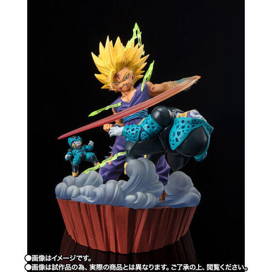 BANDAI Figuarts ZERO 七龍珠 超激戰 超級賽亞人2 孫悟飯 摧毀性的真實力 PVC BANDAI Figuarts ZERO 七龍珠 超激戰 超級賽亞人2 孫悟飯 摧毀性的真實力 PVC