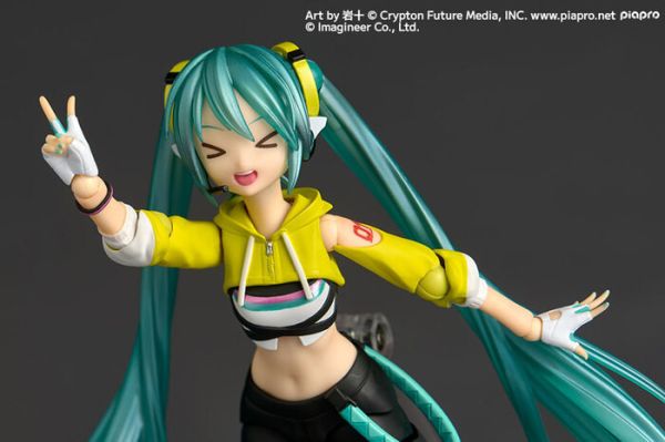 KAIYODO 海洋堂 REVOLTECH 驚奇山口 初音未來 健身拳擊ver. 可動完成品 KAIYODO 海洋堂 REVOLTECH 驚奇山口 初音未來 健身拳擊ver. 可動完成品