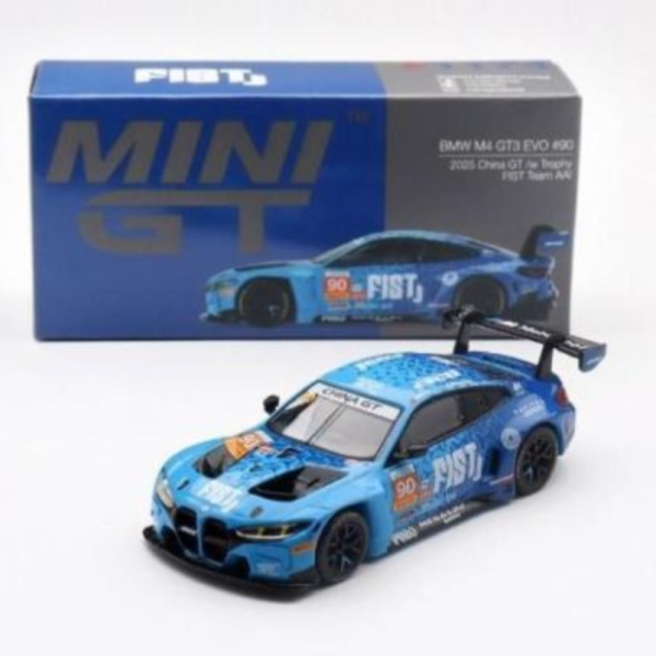 (預購) MINIGT 1/64 寶馬 BMW M4 GT3 EVO #90 FIST Team AAI 2025 China GT LHD 中國特別版 MGT01215-CH 20260318 MINIGT 1/64 寶馬 BMW M4 GT3 EVO #90 FIST Team AAI 2025 China GT LHD 中國特別版 MGT01215-CH