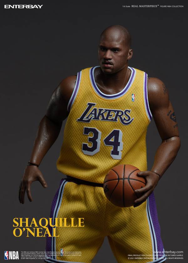 絕版斷貨中 ENTERBAY 1/6 NBA 湖人隊 Shaquille O'Neal 俠客歐尼爾 可動公仔 ENTERBAY,1/6,NBA,湖人隊,Shaquille O'Neal,俠客歐尼爾,可動,公仔,俠客,歐尼爾,大掃帚,