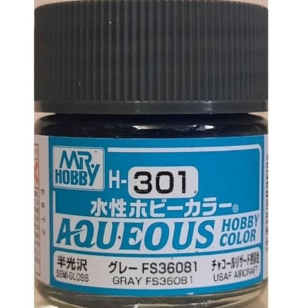 GSI 郡氏 水性漆 H-301 FS36081 灰色 半光澤 GSI,郡氏,水性漆,301,FS36081,灰色,半光澤
