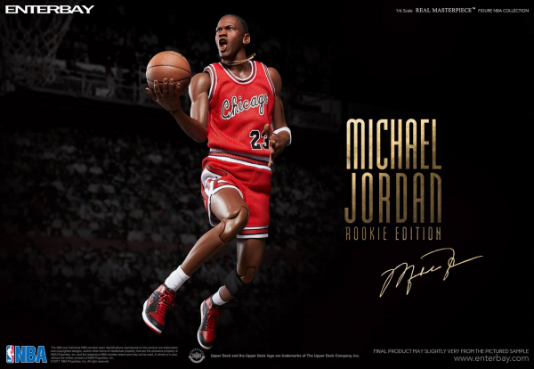 [台灣限定版] ENTERBAY / 1/6 / NBA  / 麥可喬丹 Michael Jordan / 新秀時期 Rookie / 芝加哥公牛隊 / 籃球之神 籃球大帝 23號 ENTERBAY,1/6,NBA,芝加哥公牛隊,麥可喬丹,Michael Jordan,新秀時期,Rookie,籃球之神,籃球大帝,23號