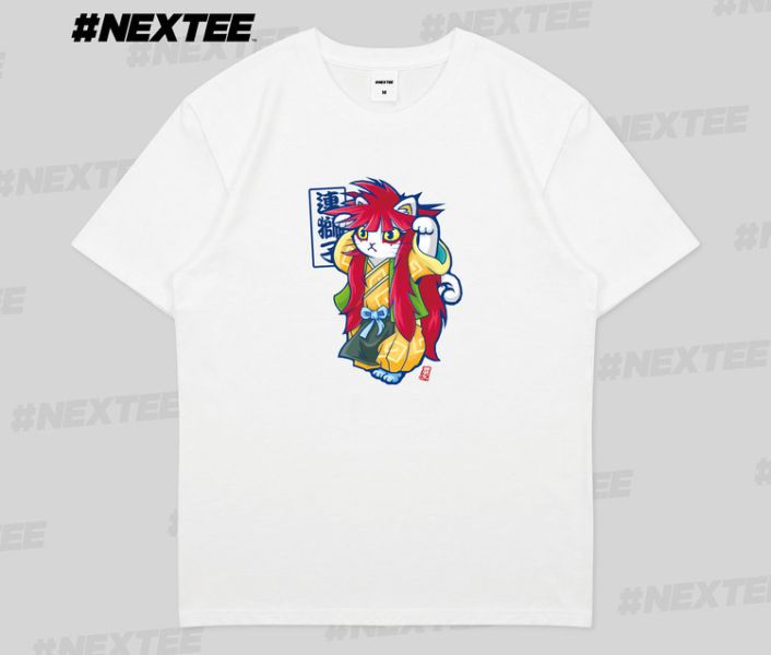 NEXTee KONEKO 連獅子(紅) 短袖T恤 NEXTee KONEKO 連獅子(紅) 短袖T恤