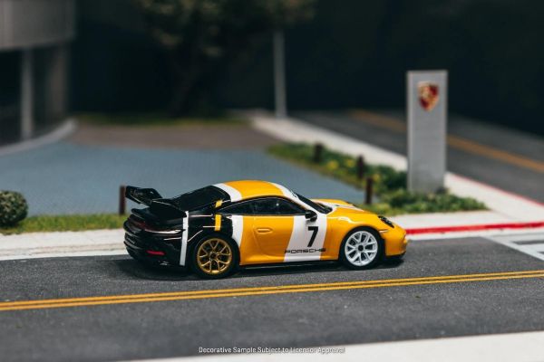 (預購) Tarmac Works 1/64 MINICHAMPS64 保時捷 Porsche 911 GT3 (992) Yellow / Black T64MC-024-YB 20260824 Tarmac Works 1/64 MINICHAMPS64 保時捷 Porsche 911 GT3 (992) Yellow / Black T64MC-024-YB