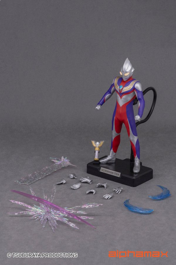 (預購) Alphamax 絕動究體 ULTRAMAN 超人力霸王 TIGA 迪卡 2.0 可動完成品 20251204 Alphamax 絕動究體 ULTRAMAN 超人力霸王 TIGA 迪卡 2.0 可動完成品