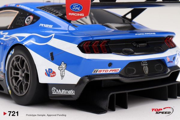 (預購) TOP SPEED 1/18 福特 Ford Mustang GT3 #64 Ford Racing 2026 IMSA Daytona 24 Hrs TS0721 20260921 TOP SPEED 1/18 福特 Ford Mustang GT3 #64 Ford Racing 2026 IMSA Daytona 24 Hrs TS0721