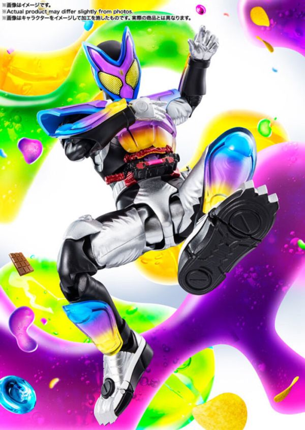 BANDAI S.H.Figuarts S.H.F 假面騎士GAVV 砰擊軟糖形態 初回生産 可動完成品 BANDAI S.H.Figuarts S.H.F 假面騎士GAVV 砰擊軟糖形態 初回生産 可動完成品