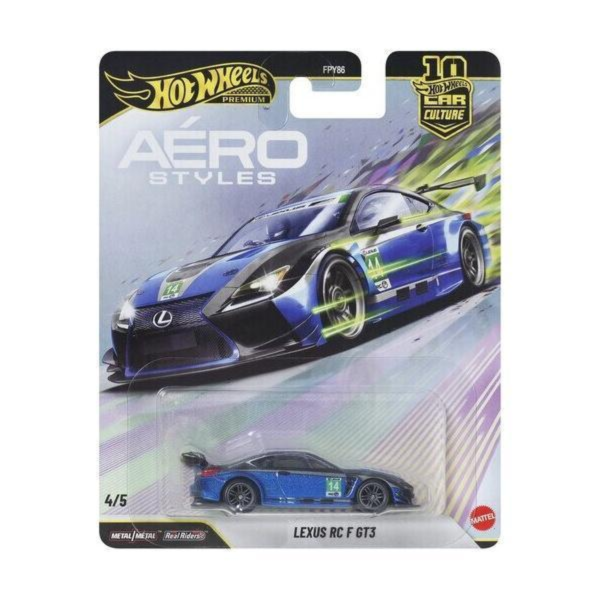 (預購) Hot Wheels風火輪 HW 汽車文化 Aero Styles Lexus RC F GT3 20260906 Hot Wheels風火輪 HW 汽車文化 Aero Styles Lexus RC F GT3