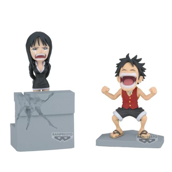 BANPRESTO 景品 海賊王 航海王 WCF log stories 蒙其·D·魯夫/妮可·羅賓 BANPRESTO 景品 海賊王 航海王 WCF log stories 蒙其·D·魯夫/妮可·羅賓