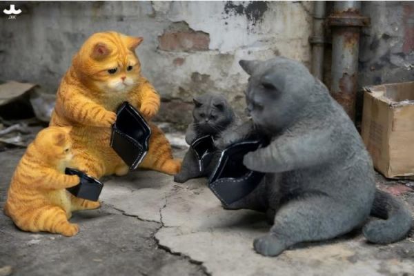 (預購) JXK321 動物 錢包空空貓 A1 20260326 JXK321 動物 錢包空空貓 A1