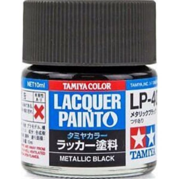 TAMIYA 田宮模型 硝基漆 LP-040 金屬黑 TAMIYA,田宮模型,硝基漆,LP-040 金屬黑,