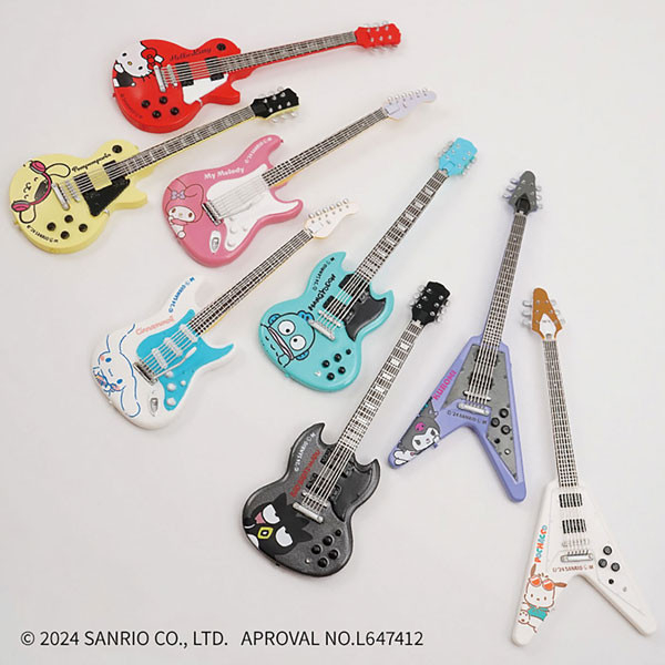 F-toys 盒玩 1/12 三麗鷗 搖滾吉他 ROCK MONO  全10種 一中盒10入販售 F-toys 盒玩 1/12 三麗鷗 搖滾吉他 ROCK MONO  全10種 一中盒10入販售