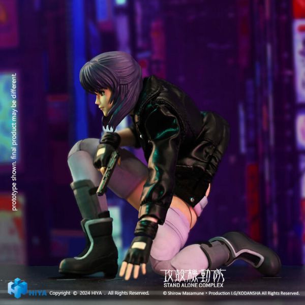 Hiya Toys Exquisite Super Series 1/12 超可動⼈偶系列 攻殼機動隊 Stand Alone Complex 草薙素⼦ 女猩猩 Hiya Toys Exquisite Super Series 1/12 超可動⼈偶系列 攻殼機動隊 Stand Alone Complex 草薙素⼦ 女猩猩
