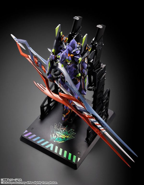 (預購) BANDAI METAL BUILD 新世紀福音戰士初號機 30th with the spear of Gaius 可動完成品 (預購) BANDAI METAL BUILD 新世紀福音戰士初號機 30th with the spear of Gaius 可動完成品