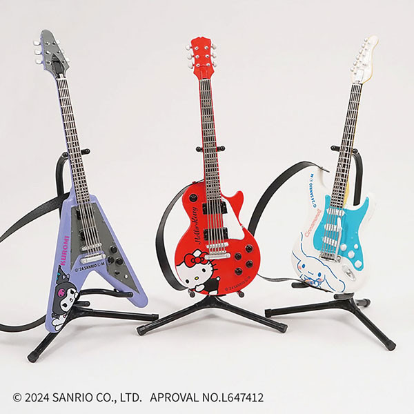 F-toys 盒玩 1/12 三麗鷗 搖滾吉他 ROCK MONO  全10種 一中盒10入販售 F-toys 盒玩 1/12 三麗鷗 搖滾吉他 ROCK MONO  全10種 一中盒10入販售