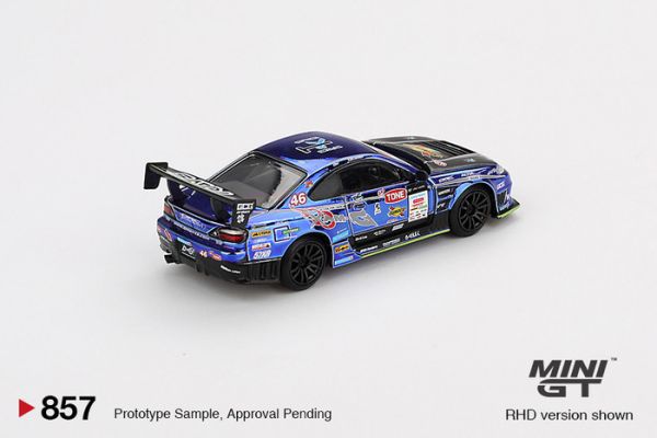 [吊卡版] MINIGT 1/64 日產 Nissan Silvia (S15) D-MAX #46 D-MAX Racing 2023 D1 Grand Prix MGT00857-BL [吊卡版] MINIGT 1/64 日產 Nissan Silvia (S15) D-MAX #46 D-MAX Racing 2023 D1 Grand Prix MGT00857-BL