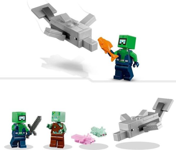 LEGO 樂高 積木 21247 當個創世神 麥塊 Minecraft 六角恐龍房子 LEGO 樂高 積木 21247 當個創世神 麥塊 Minecraft 六角恐龍房子