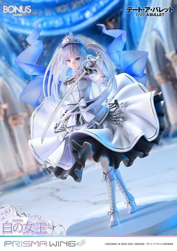 [特典版] Prisma Wing 1/7 約會大作戰 白之女王 PVC完成品 PWDAB-02PS [特典版] Prisma Wing 1/7 約會大作戰 白之女王 PVC完成品 PWDAB-02PS