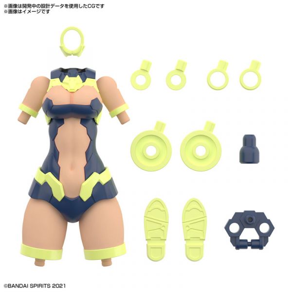 BANDAI 30MS OB-03 身體配件套組 TYPE G02 顏色C 組裝模型 BANDAI,30MS,OB-03,身體,配件,套組,TYPE,G02,顏色C,組裝模型,