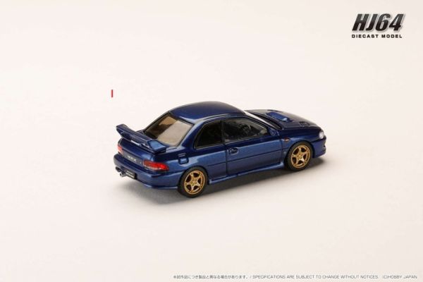 Hobby JAPAN 1/64 速霸陸 SUBARU Impreza PURE SPORTS COUPE WRX type R STi Version ⅤWR Type Front Bumper 雲母藍 HJ641079JDB Hobby JAPAN 1/64 速霸陸 SUBARU Impreza PURE SPORTS COUPE WRX type R STi Version ⅤWR Type Front Bumper 雲母藍 HJ641079JDB