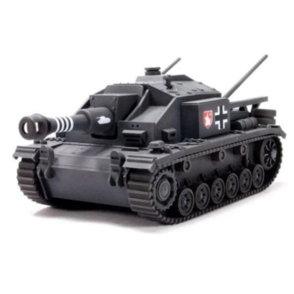 AFV CLUB 戰鷹 WQT004 Q版 德國 二戰 三號F型 突擊砲車 AFV CLUB 戰鷹 WQT004 Q版 德國 二戰 三號F型 突擊砲車