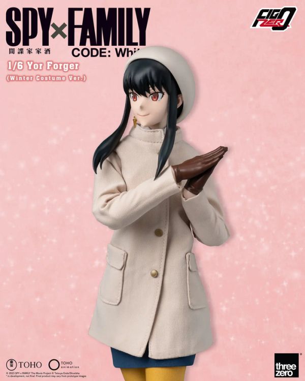 threezero FigZero 1/6 劇場版 SPYFAMILY CODE White 約兒 佛傑 冬季服裝版 threezero FigZero 1/6 劇場版 SPYFAMILY CODE White 約兒 佛傑 冬季服裝版