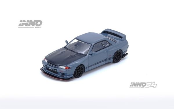 INNO64 1/64 日產 Nissan TOP SECRET R32 GT-R Stealth Grey IN64-R32TS-STGR INNO64 1/64 日產 Nissan TOP SECRET R32 GT-R Stealth Grey IN64-R32TS-STGR