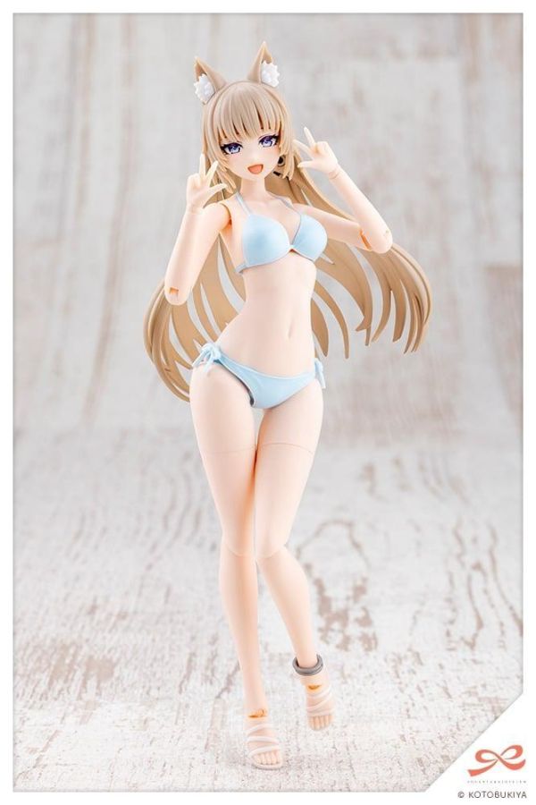 (預購) Kotobukiya 壽屋 1/10 創彩少女庭園 獸耳模擬人形小姐【泳裝】狐狸 JK112 組裝模型 20261006 Kotobukiya 壽屋 1/10 創彩少女庭園 獸耳模擬人形小姐【泳裝】狐狸 JK112 組裝模型