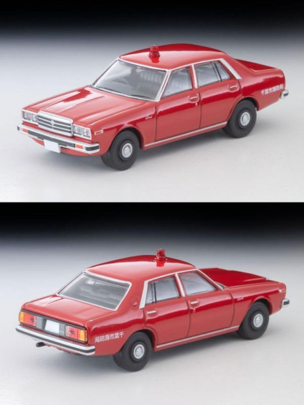 (預購) TOMYTEC 1/64 LV-N384a 1978 日產 Nissan Laurel 1800 Custom Fire Chief Car 20260625 TOMYTEC 1/64 LV-N384a 1978 日產 Nissan Laurel 1800 Custom Fire Chief Car