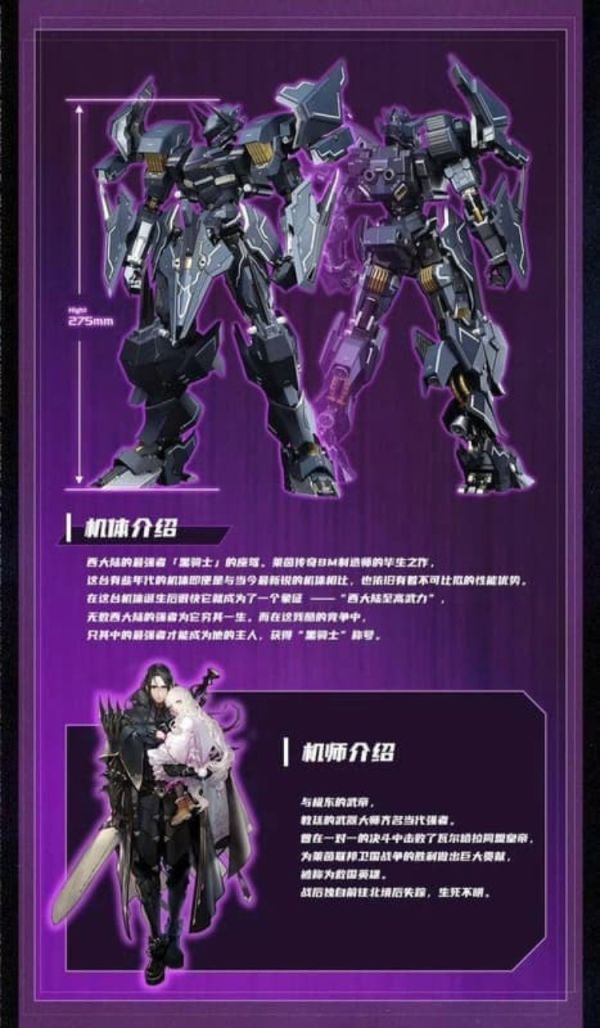 (預購) 創模玩 1/72 機動戰隊大作戰 黑騎士 合金 可動完成品 20251106 創模玩 1/72 機動戰隊大作戰 黑騎士 合金 可動完成品