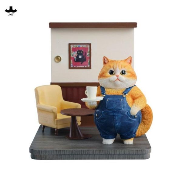 (預購) JXK Studio JXK351 動物公仔 貓咖侍應生 B 20260423 JXK Studio JXK351 動物公仔 貓咖侍應生 B