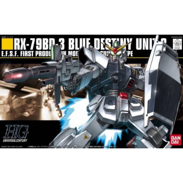 BANDAI 1/144 HGUC 082 蒼藍宿命3號機 機動戰士鋼彈外傳THE BLUE DESTINY 組裝模型 BANDAI,1/144,HGUC,082,蒼藍,宿命,3號機,機動戰士,鋼彈,外傳,THE,BLUE,DESTINY,組裝模型,
