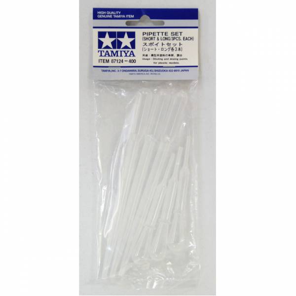 TAMIYA 田宮 #87124 滴管組 長短各3入 TAMIYA, 田宮,87124, 滴管組