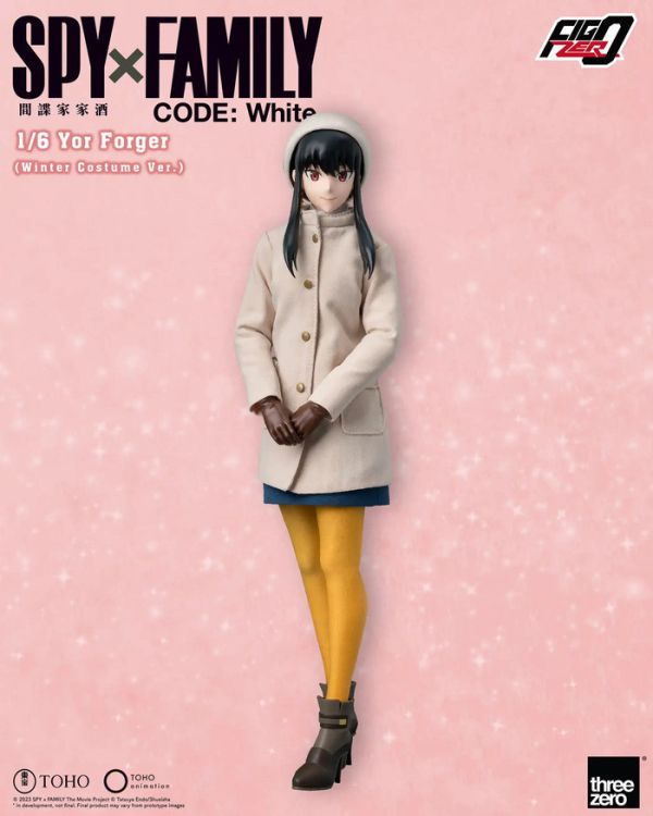 threezero FigZero 1/6 劇場版 SPYFAMILY CODE White 約兒 佛傑 冬季服裝版 threezero FigZero 1/6 劇場版 SPYFAMILY CODE White 約兒 佛傑 冬季服裝版