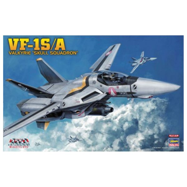 HASEGAWA 長谷川 1/48 VF-1S/A 女武神 骷髏小隊 組裝模型 HASEGAWA 長谷川 1/48 VF-1S/A 女武神 骷髏小隊 組裝模型