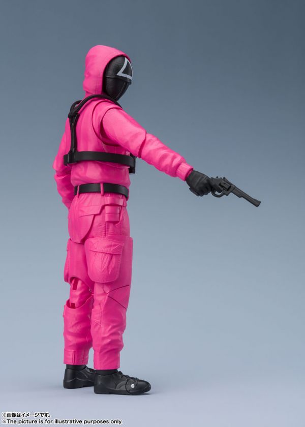 BANDAI S.H.Figuarts SHF 魷魚遊戲 工作人員 士兵 BANDAI,S.H.Figuarts,SHF,魷魚遊戲,工作人員,士兵,