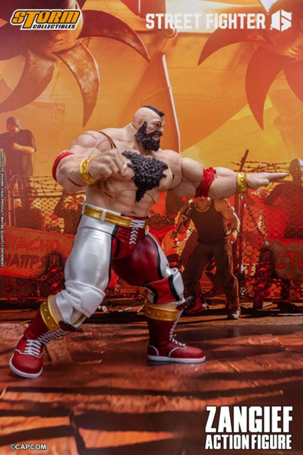 Storm Collectibles 快打旋風6 桑吉爾夫 可動完成品 Storm Collectibles 快打旋風6 桑吉爾夫 可動完成品